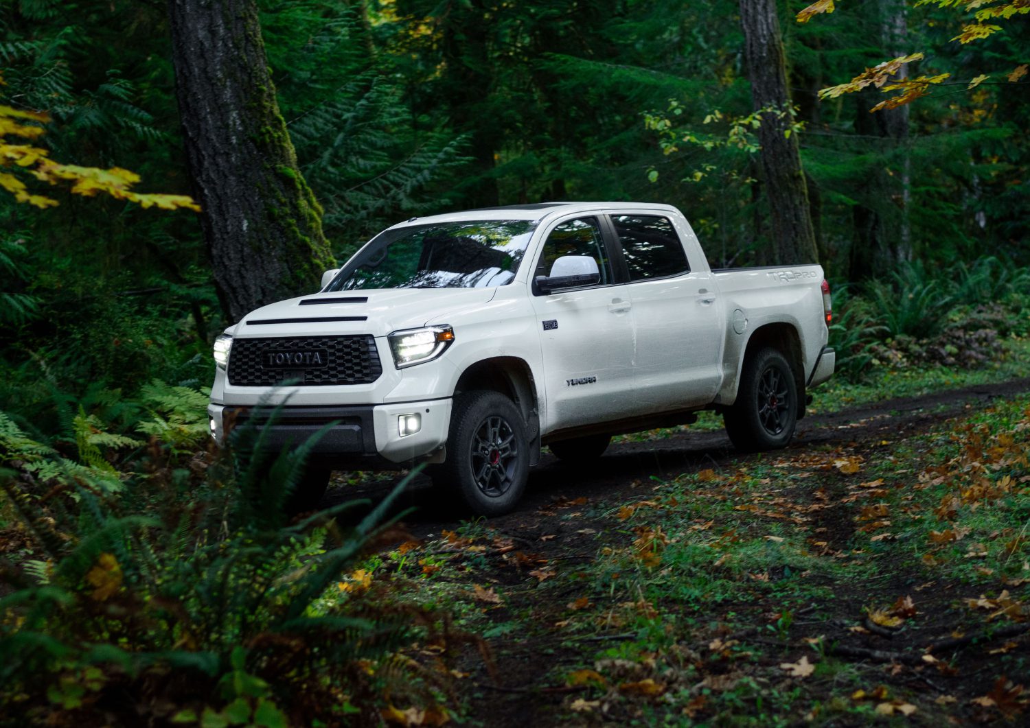 The 2020 Toyota Tundra at the dealer of used cars Orange County comes standard with a V8 engine